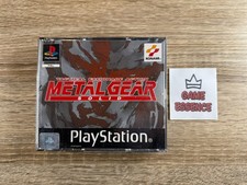 Metal Gear Solid PS1 Sans Notice PAL FR Sony PlayStation 1 PSX One MGS