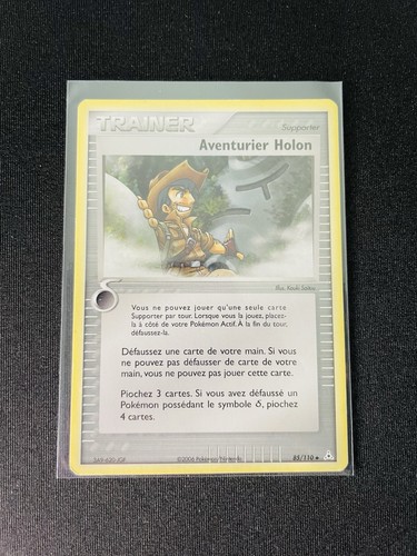 Carte pokemon aventurier holon - carte,