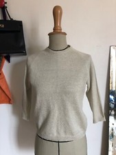 Pull années 60, Lurex, taille XXS, marque vintage Maurice