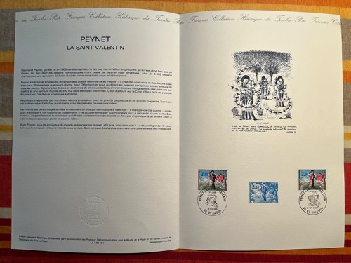 Peynet document philatélique - peynet:,