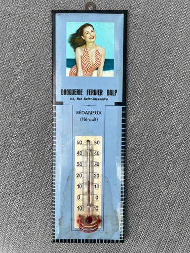 Thermomètre glacoïde pub