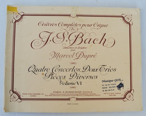Bach œuvres - bach, →