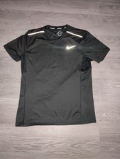 Tee-shirt Running Nike Noir