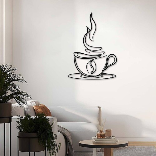 Tasse café métal art - de,