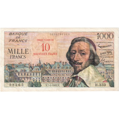 France, 10 Nouveaux Francs on