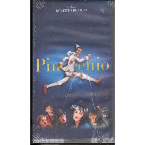 Pinocchio vhs roberto benigni - vhs,