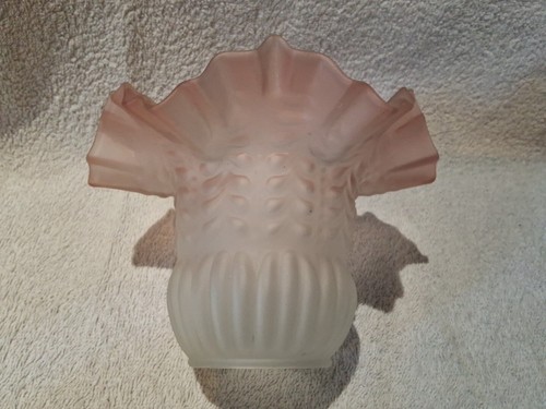 Ancien abat jour tulipe - tulipe, verre