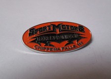 pin's Harley Davidson / Sport Motors Chippewa Falls WI (double attache)