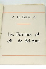 LIVRE ANCIEN LES FEMMES DE