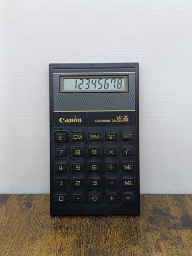 Calculatrice vintage canon - vintage,