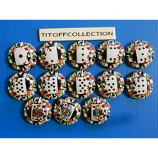 la série de 13 capsules de champagne générique  pique  ( c114 a c114 l )