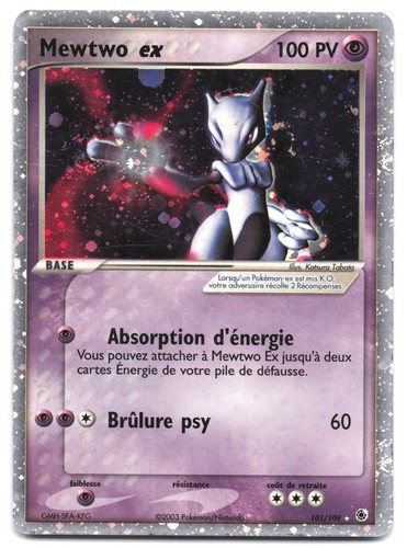 Carte pokémon mewtwo - pokémon,