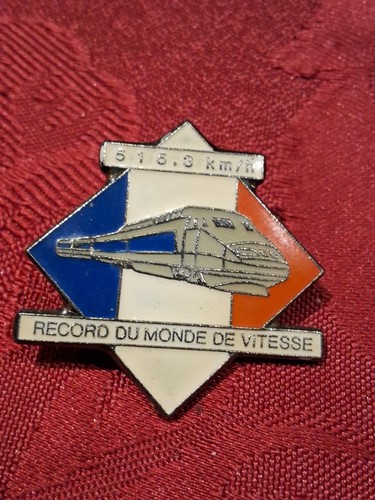 Pin sncf tgv reccord de - sncf,