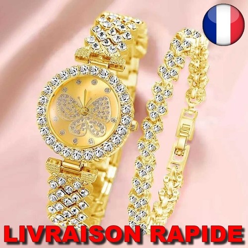 Montre bracelet strass - bracelet,