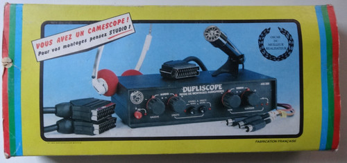 Dupliscope studio régie - dupliscope,