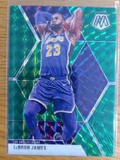 LEBRON JAMES Green Prizm Mosaic 2019-20 #8