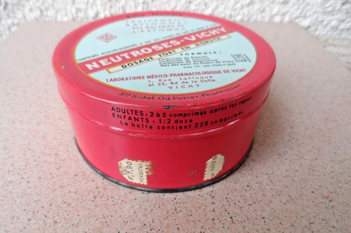 Ancienne boite vichy - boite, objet