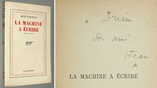 Jean COCTEAU La Machine à écrire 1941 EO envoi à Drieu
