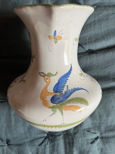 Pichet pot faïence martres - pot,