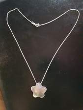 Chaine argent massif pendentif