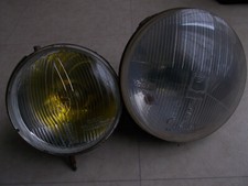 LOT DE 2 PHARES SEV MARCHAL 61242003 H4 IODE ET HR E2 106 TRES BON ETAT D'USAGE