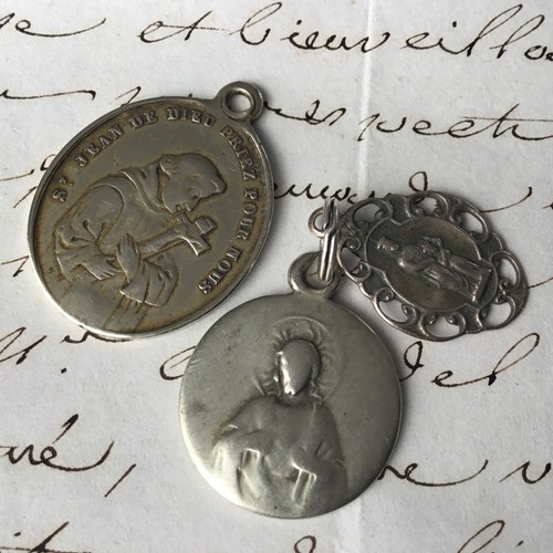 Lot pendentifs anciens - 3,