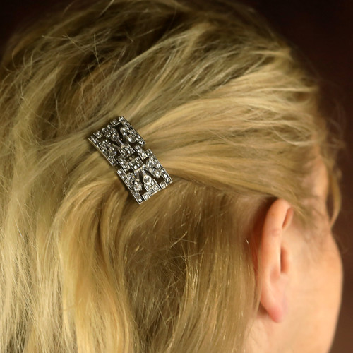 Barrette cheveux clips art - cheveux,