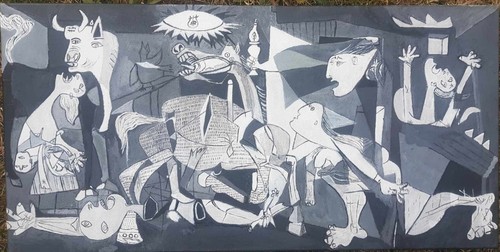 Picasso guernica acrylic - picasso,
