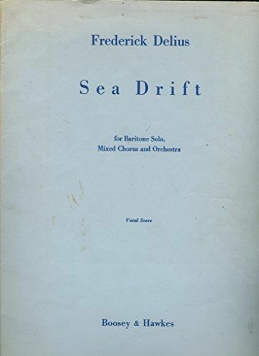 Sea drift for baritone - drift, solo