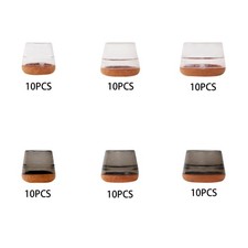 Lot de 10 embouts de canne à