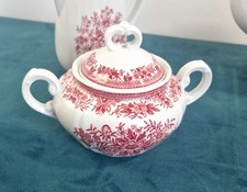 Sucrier Villeroy et Boch Modèle Fasan Vieux Rose