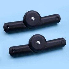 2pcs Handle Joint Rod Connector Plastic for Folding Push Cart Wagon Trolley