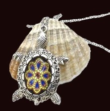 Collier pendentif Tortue 