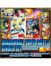 Dragon Ball Carddass power level Box Binder Set Super Battle Neuf Non Ouvert
