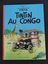 BD D HERGE TINTIN AU CONGO EDITION CASTERMAN 1974