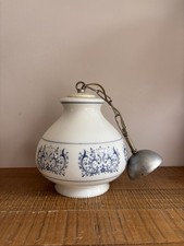 Suspension en Verre Opaline