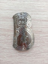 Plaque De Vélo Ancienne