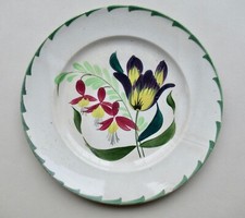 Assiette / Faïence ou faïence fine / Saint-Amand les Eaux / Céramique / XIXème
