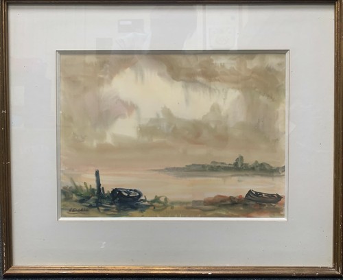 Tableau aquarelle jean - aquarelle,
