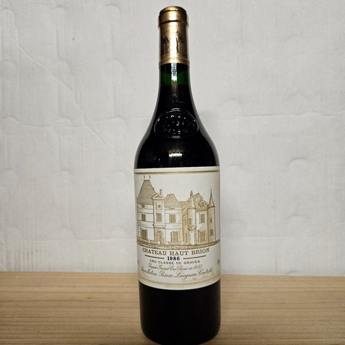 Bouteille haut brion 1986 - bouteille,
