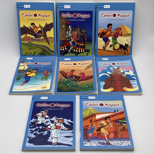 Lot livres cabane magique - livres,