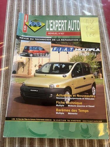 Revue technique fiat - fiat, multipla