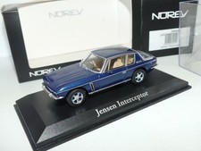 JENSEN INTERCEPTOR Bleu NOREV 1:43
