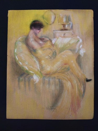 Blandin dessin pastel art - pastel,