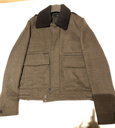 Veste laine marron - veste, en