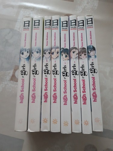 Lot mangas high school - -,