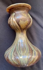 vase verre bilobé 1900 art