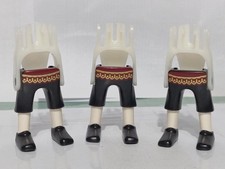 Playmobil jambes noires - x3,