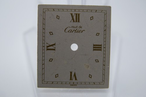 Cadran beige vintage cartier - cadran,
