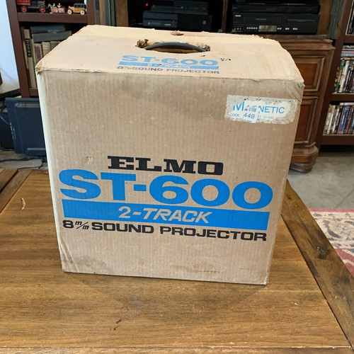 Elmo 600 track 8mm sound - elmo, st-600